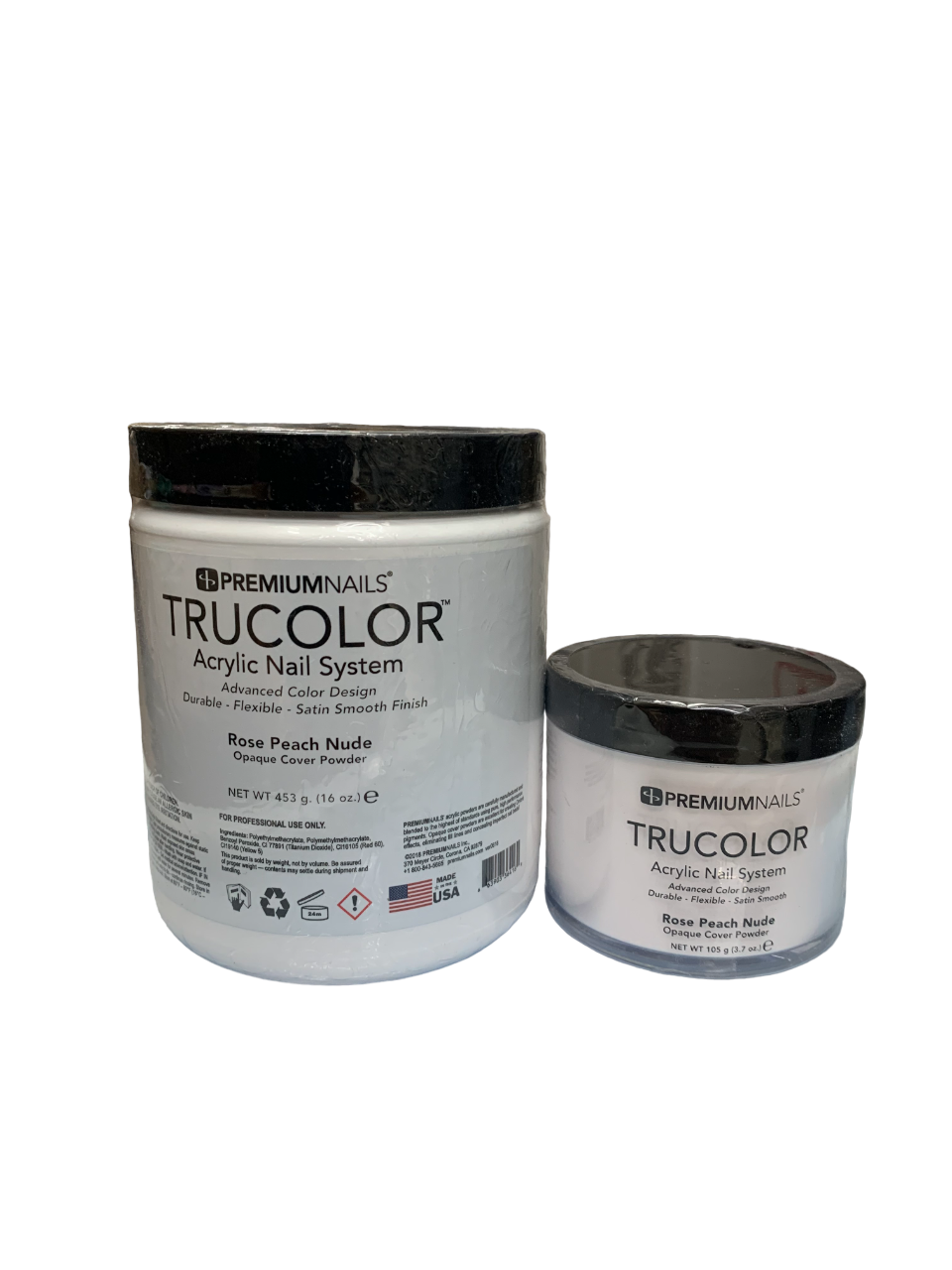 Premiumnails Trucolor Acrylic Powder - TCRPN - Rose Peach Nude